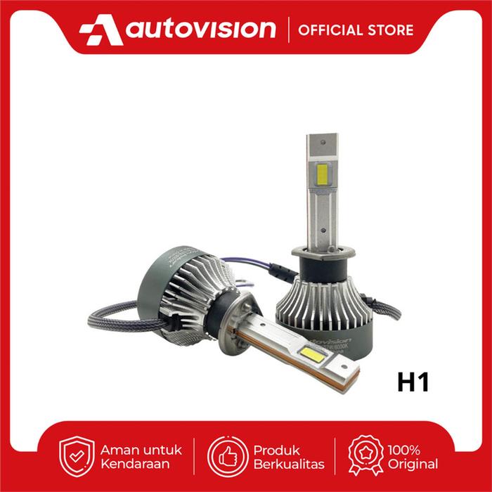 Gambar LED Autovision Highway Foglamp Headlamp Lampu Utama 12V 52Watt 6000K - H1 dari Garasi Auto undefined Tokopedia