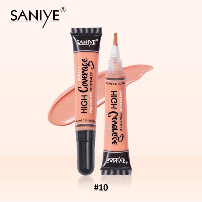 Gambar SANIYE Concealer Liquid Long Lasting Eyes Face Foundation R1072 - #10 dari greseldabeautystore undefined Tokopedia