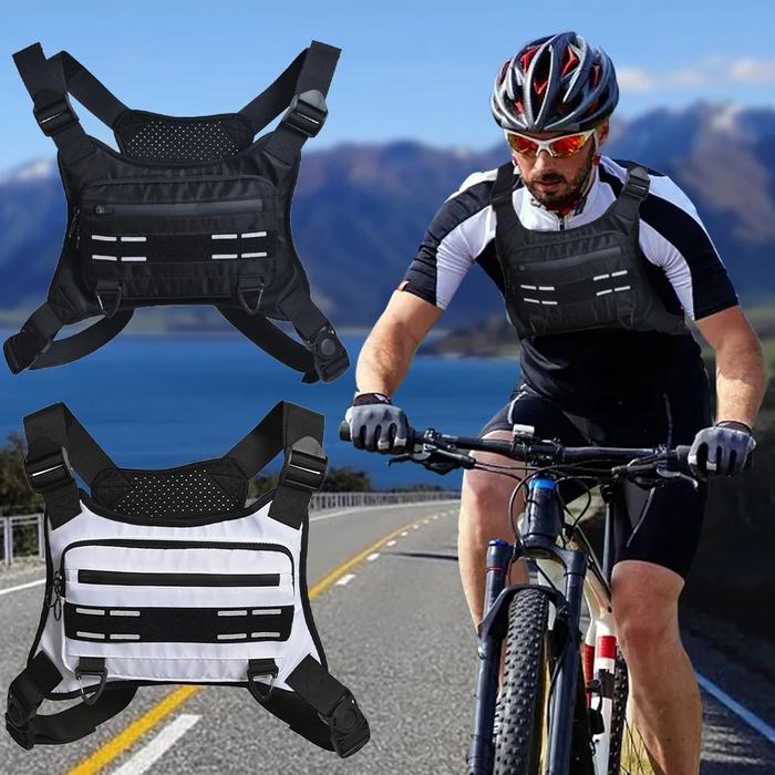 Gambar Sports Chest Bag Water Resistant Lightweight Front Chest Pack Run dari Jolie Premium undefined Tokopedia