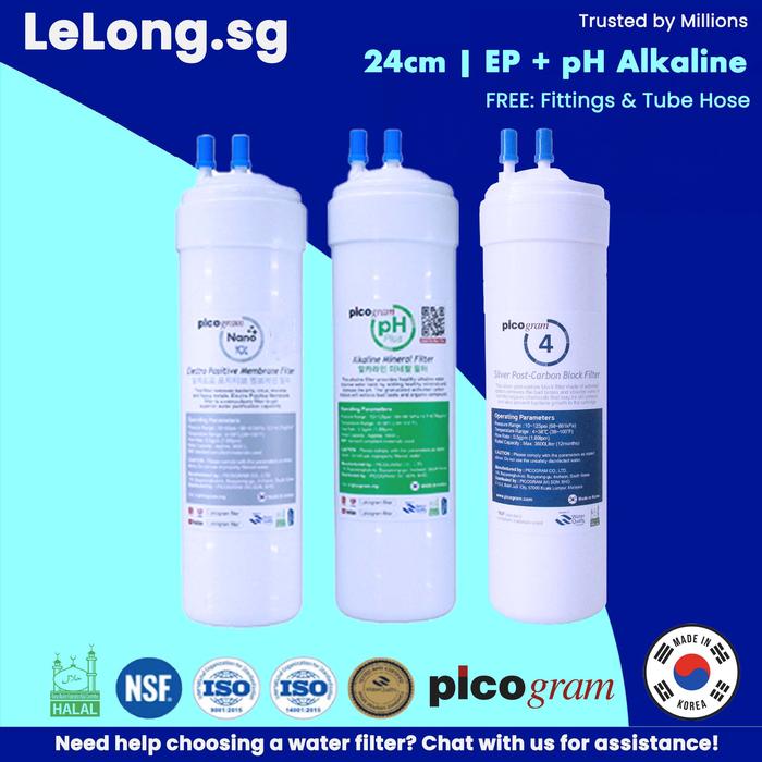 Gambar LELONG Advanced Nano Technology PH Alkaline 24cm, 9" RH Boost Series Compatible, HYDFLUX 750, Filters Water Purifier, Coway, Cuckoo, Aox Tong Yang Water Filtration Water Purification Filter Filters Water Filter dari Sophia shops2 undefined Tokopedia