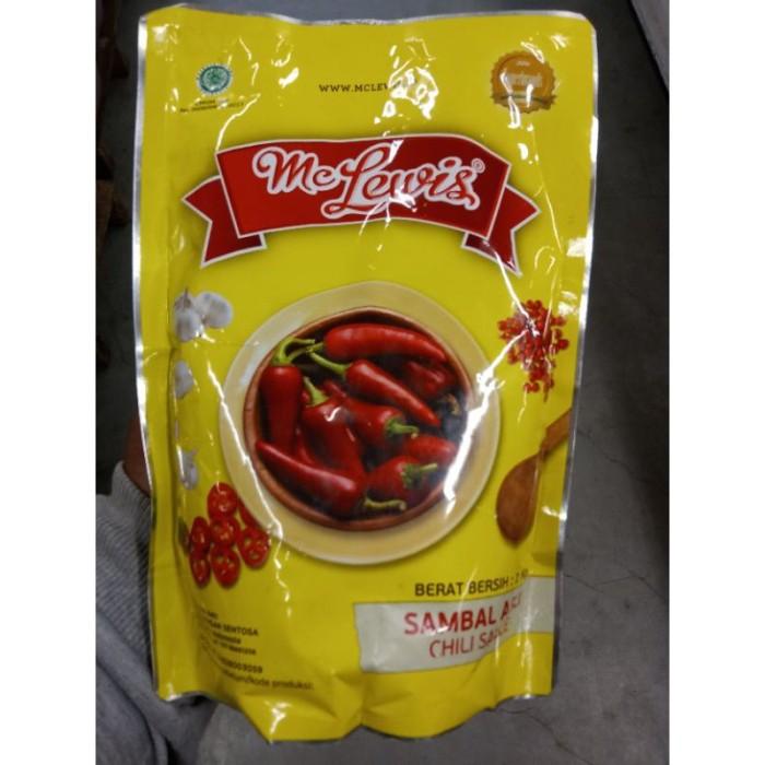 Gambar Mc Lewis Chili Sauce Premium /Saus sambal asli Saus sambal premium 1kg - Sambal Asli, Harga dari proj91 undefined Tokopedia
