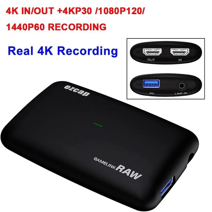 Gambar Ezcap 321A Usb 3.0 4K Video Capture Card Game Live dari Mouri Professional undefined Tokopedia