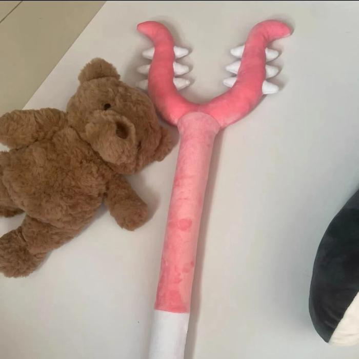 Gambar Ins Kawaii Plush Toy Chiikawa Hachiware Usagi Magic Wand Cat Teaser St - Pink, 70cm dari tokonapolly undefined Tokopedia