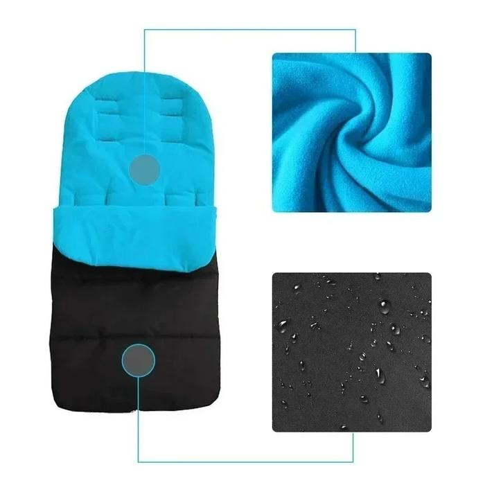 Gambar Thickened Warm Foot Cover For Baby Strollers Universal Child Car dari Nice Market7 undefined Tokopedia