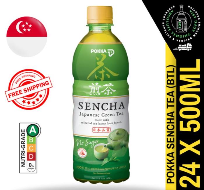 Gambar POKKA Sencha Tea 500ML X 24 BOTTLE - FREE DELIVERY Within 3 Working Da dari Komirah store undefined Tokopedia