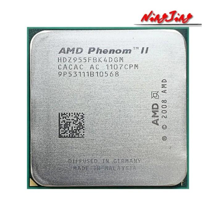 Jual AMD Phenom II X4 955 125W GHz Used Quad-Core CPU 125W