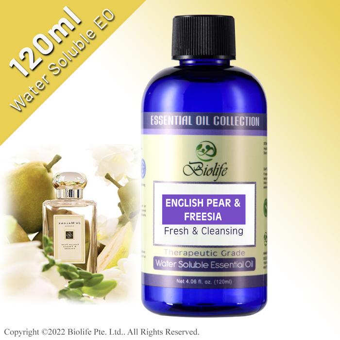 Gambar Biolife Pear & Freesia Water Soluble Aromatherapy Essential 120ml. Natural Botanical Extracts. Chemical Free. Use With Aroma Diffusers, Air Revitalizers, Air Purifiers, Humidifiers. dari Sakura Riyoka undefined Tokopedia