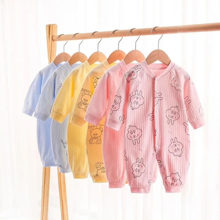 Jual Newborn Baby Clothes Baby Romper 100Persen Cotton Long Sleeve
