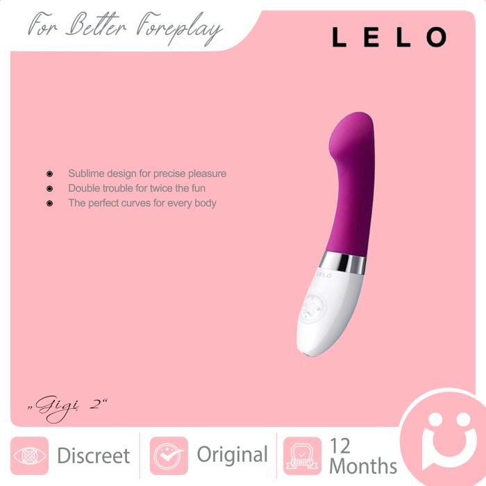 Gambar PRIVASI AMAN!!! LELO Gigi 2, Clitoral & Gspot Vibrator (untuk Wanita) - Deep Rose dari DWSCLKON undefined Tokopedia
