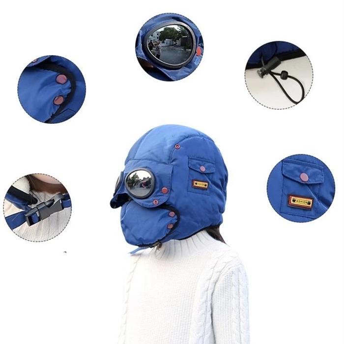 Gambar Children Adult Winter Skiing Riding Cap Plus Velvet Warm Ear Prot dari Rejuva Amanah undefined Tokopedia