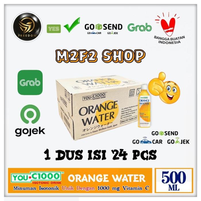 Gambar YOU C1 | C 1 Isotonic Drink Orange Water | Jeruk - ml Kan Karton dari Drinks Luna undefined Tokopedia