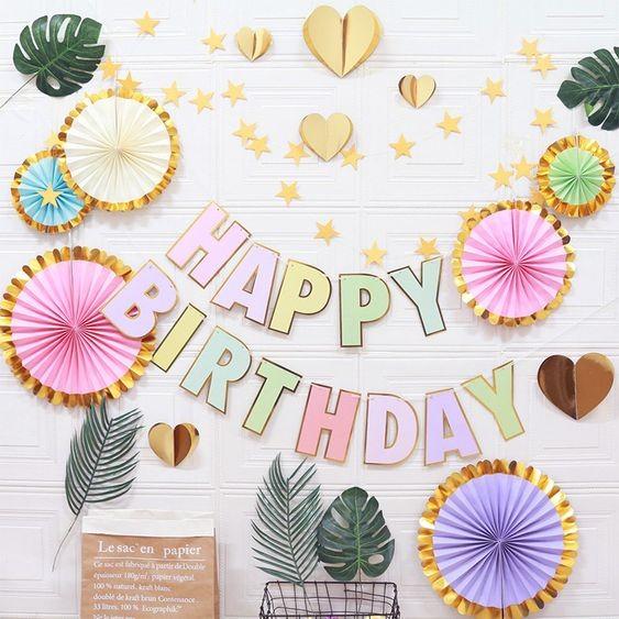 Gambar Brithday Flag / Gantungan Happy Birthday dari ATK Grafitti undefined Tokopedia