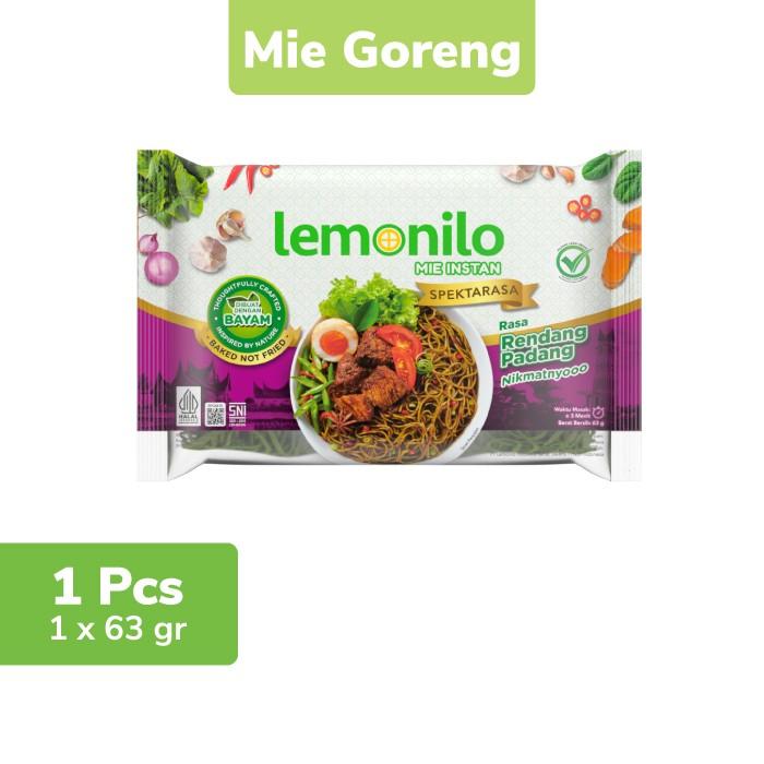 Gambar Lemonilo Mie Instan Goreng Rasa Rendang 63G Mie Sehatt Lemonilo Murah dari Snicker Snacker undefined Tokopedia