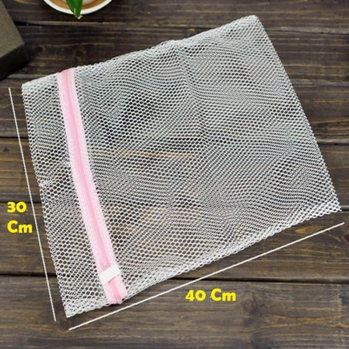 Gambar Washing Bag Jaring Laundry Kantong Cuci Pakaian Mesin Cuci - 30X40 dari Autoku undefined Tokopedia