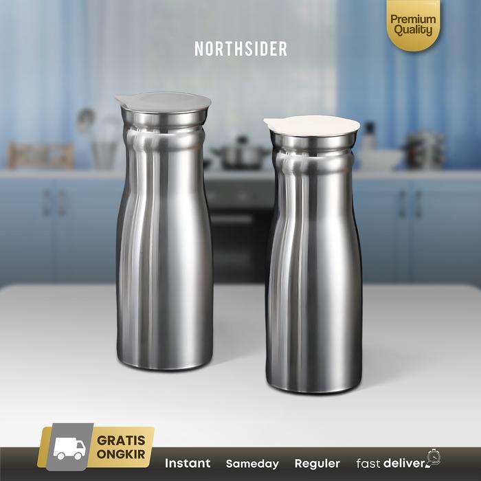 Gambar Pitcher teh water jug korea teko ocha tea pot stainless 304 - LSH10B-1L, Putih dari Northsider Coffee undefined Tokopedia