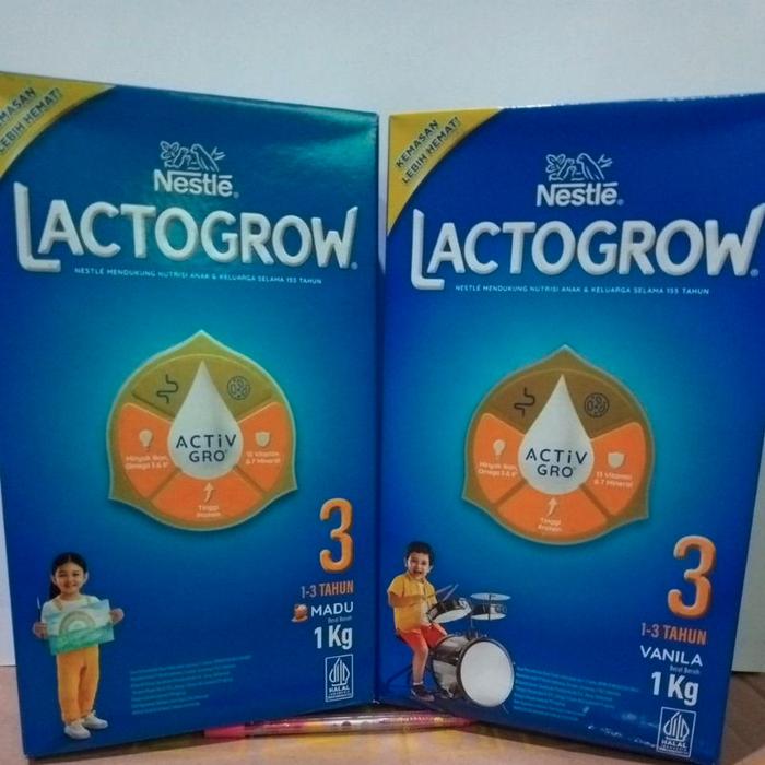 Gambar LACTOGROW 3 VANILA MADU dari yusupstore2223 undefined Tokopedia