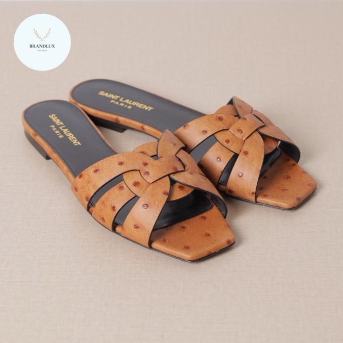 Slippers Ysl Slides Women Promo SAINT LAURENT Nu Pieds Tribute