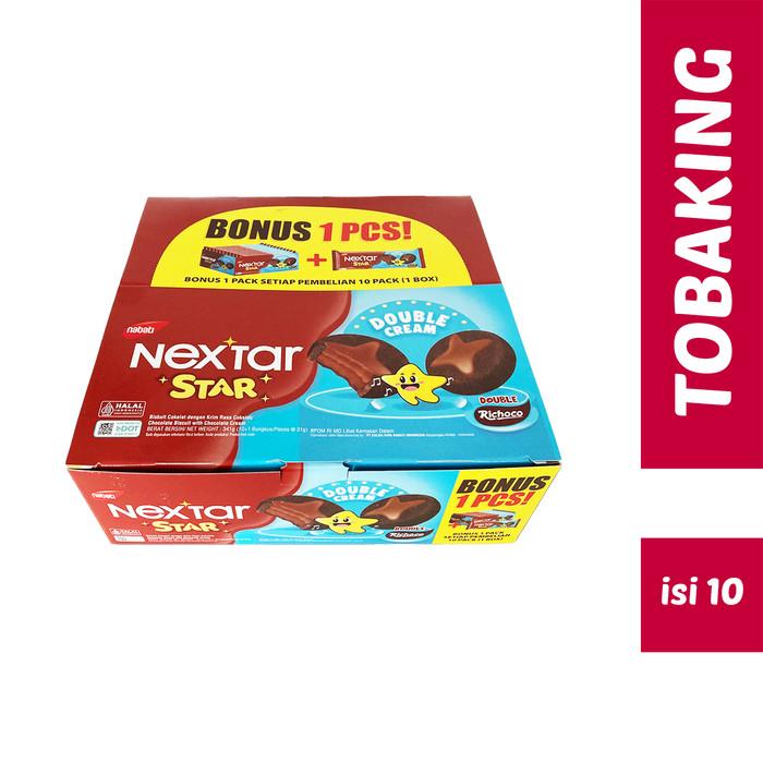 Gambar Nextar Star Chocolate Strawberry Box isi 10 - Strawberi dari Tobaking Murah Online undefined 2 Tokopedia
