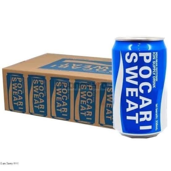 Gambar -Pocari Sweat Kaleng 330 ml Dus isi 24x330 ml Terlaris dari Halo, dekbudpora undefined Tokopedia