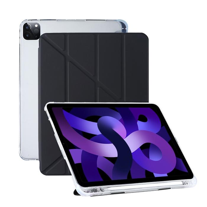 Gambar Ipad Case Y Shaped Casing Skin Tablet Apple Protective Cover with Pen Slot iPad 4/5 iPad 7/8/9 iPad 10 iPad Mini 6 iPad Pro 11 inch Multi Fold Y Shaped Bracket - Black, iPad Air 4/5 dari Magis Accessories undefined Tokopedia