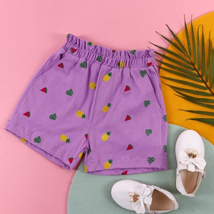 Gambar CELANA PENDEK ANAK PEREMPUAN LUCU, WARNA UNGU - 3 dari UNKD Store undefined Tokopedia