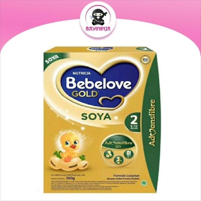 Gambar BEBELOVE Gold Soya 2 Susu Formula Lanjutan 6 to 12 Bulan 360 g dari BEAUTIQME undefined Tokopedia