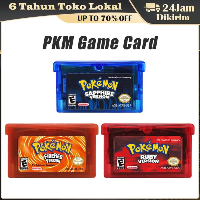 Produk Kaset Nintendo Gba Pokemon Emerald Gameboy Advance Micro Sp Nds