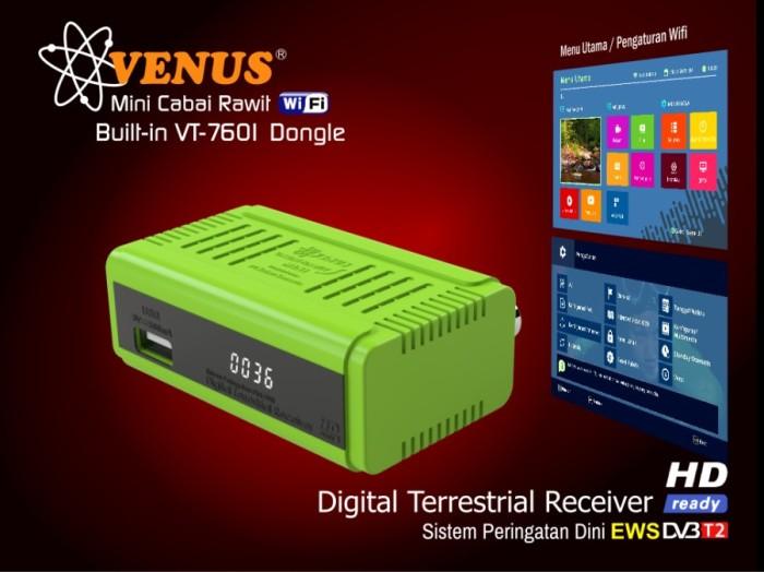 Gambar SET TOP BOX TV DIGITAL VENUS CABAI RAWIT MINI BUILT IN DONGLE WIFI dari MELABON STORS undefined Tokopedia