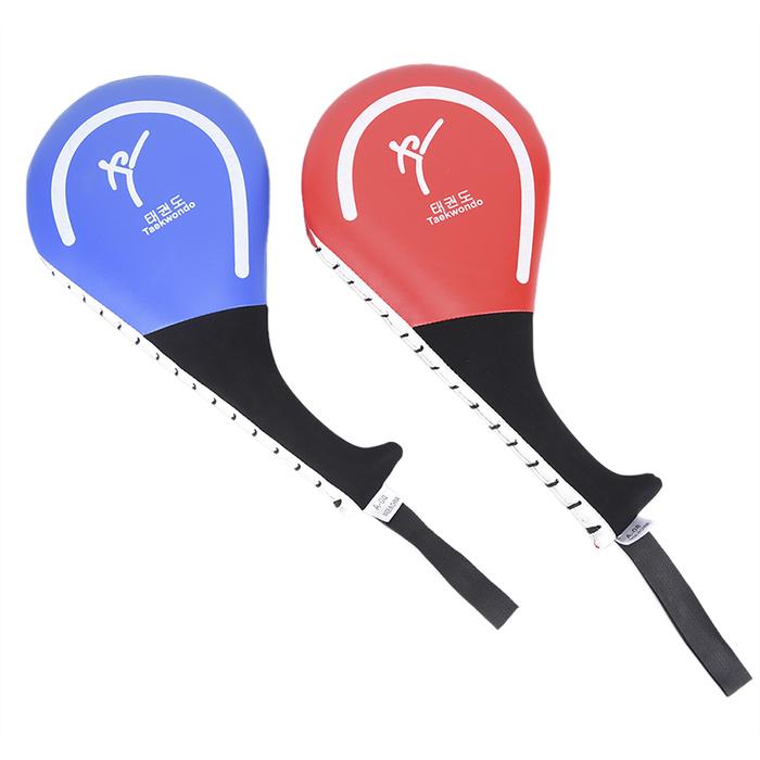 Gambar Taekwondo Hand Racket Kick Tart Pads Martial Arts Taekwondo dari Galkhein Logistic undefined Tokopedia