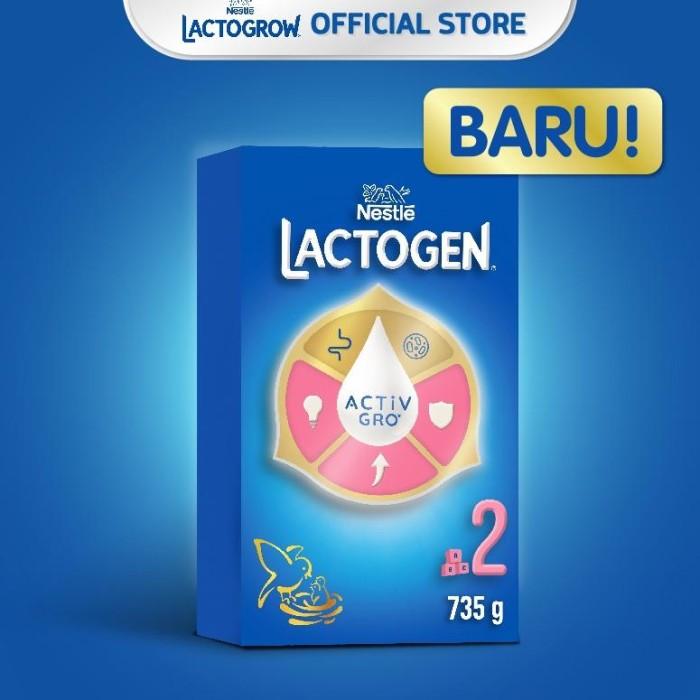 Gambar Harga Murah Nestle Lactogen 2 Susu Formula 6-12 Bulan Box 735 G dari Sinyo Nutrifood undefined Tokopedia