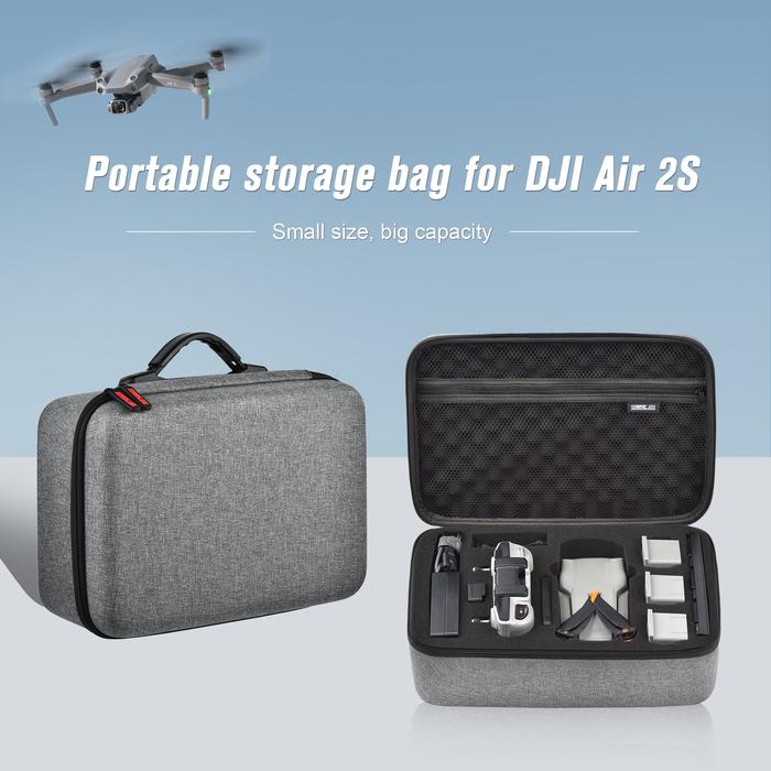 Gambar Drone Accessories case for DJI Air 2S /Dark Grey Handbag Organizer dari pocas undefined Tokopedia