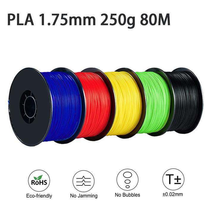 Gambar Easythreed 3D Printing Filament PLA 250g Length 80M Diameter 1.75mm dari bikela undefined Tokopedia