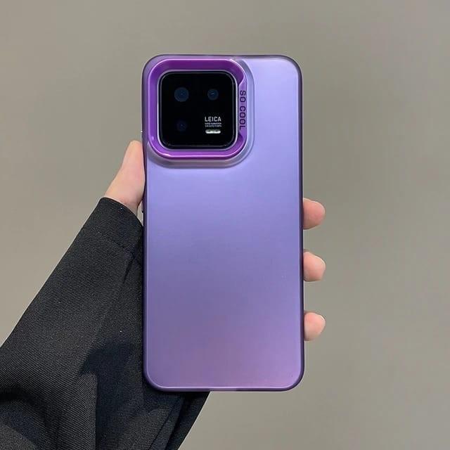 Gambar Soft Case XIAOMI 14 5G Casing Slim LIst Lensa Hologram Plain Cover Ori - Ungu dari CASEPRO PREMIUM undefined Tokopedia