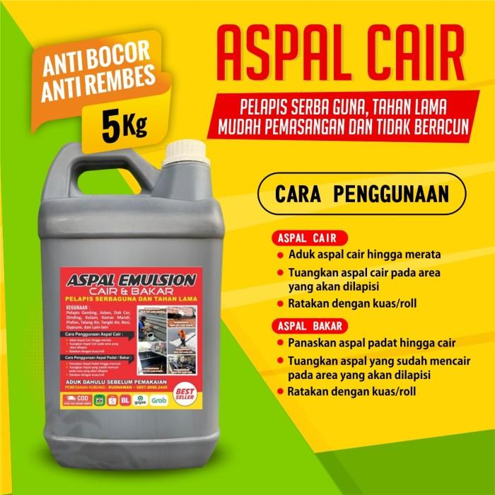 Gambar PTR ASPAL CAIR 5 KG asphalt emulsion / aspal waterproofing/ anti bocor dari fikastore_258 undefined Tokopedia