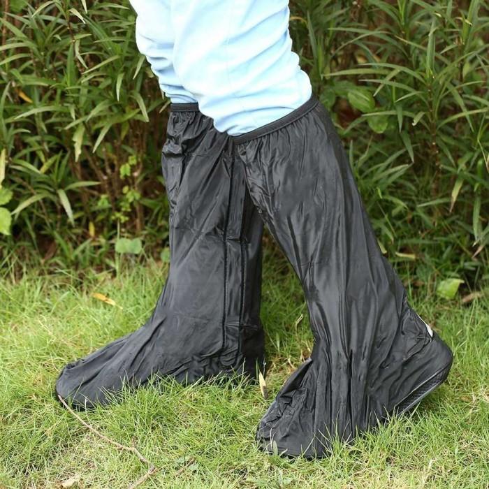 Gambar Cover Pelindung Sepatu Hujan Anti Air Sarung Banjir Rain Mantel Sepatu - L polos 38-39 dari Aardelia undefined Tokopedia