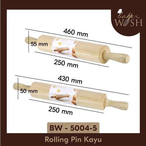 Gambar Rolling Pin Kayu dari Baker Wish undefined 4 Tokopedia