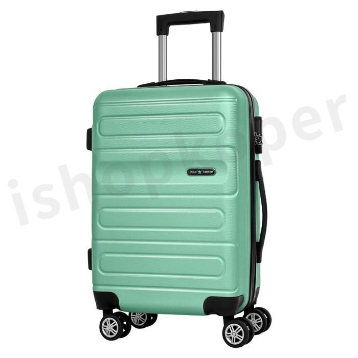 Gambar KOPER POLO UKURAN 24 INCH KUNCI ABS KUALITAS PREMIUM ANTI PECAH 806 - HIJAU MINT, 24 INC dari PusatKoper_Id undefined Tokopedia