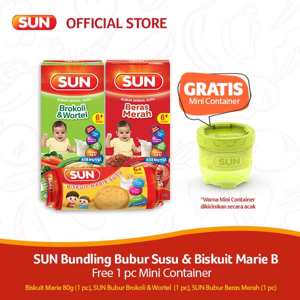 Gambar SUN Bundling Bubur Susu & Marie B - Free Mini Container dari Maymay18 undefined Tokopedia