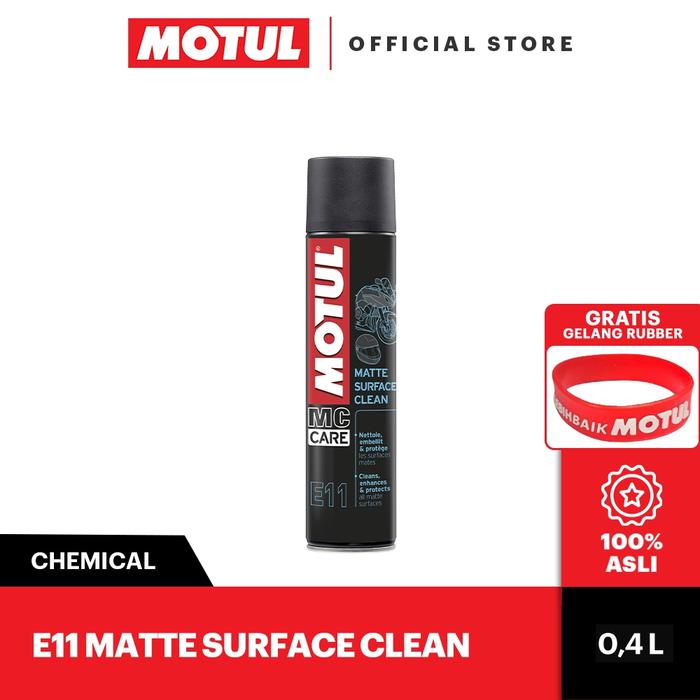 Gambar Cairan Pembersih Permukaan Matte Motul E11 Matte Surface Clean 0.4L dari kajiiiii undefined Tokopedia