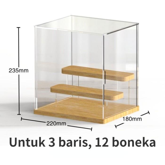 Gambar Rak Display Mainan/Transparan Action Figure Showcase Organizer - 22*18*23.5CM dari air dan kayu undefined Tokopedia