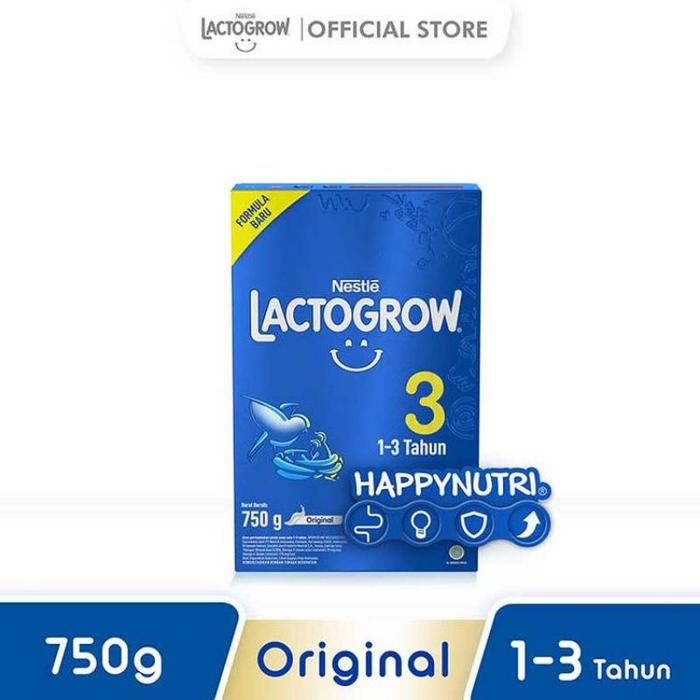 Gambar Lactogrow 3 original 750g dari ridostore500 undefined Tokopedia