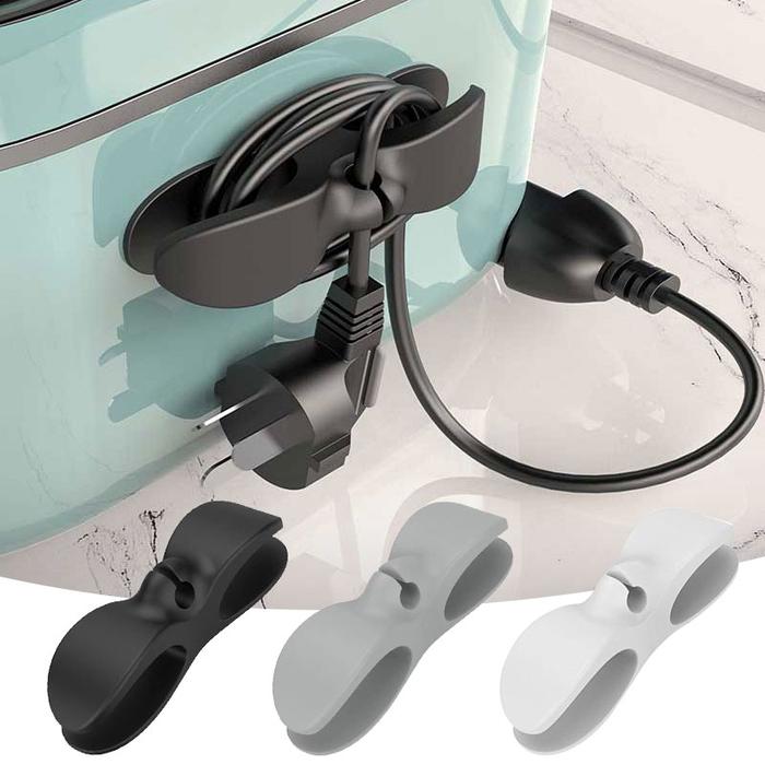 Gambar kitchen appliance cord winder Universal Self Adhesive Power Cord dari gafacaw undefined Tokopedia