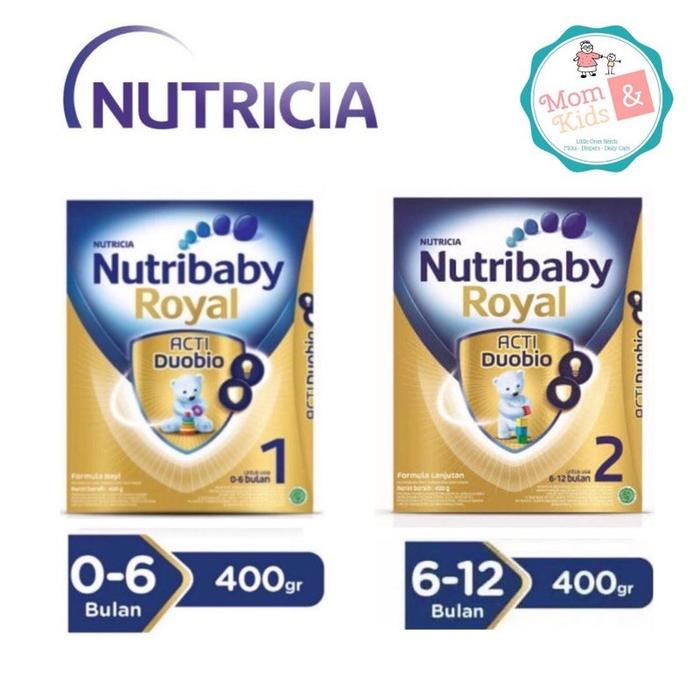 Gambar Nutribaby Royal 1 Box 400 gram / Nutribaby Royal 2 Box 400 gr dari ridostore500 undefined Tokopedia