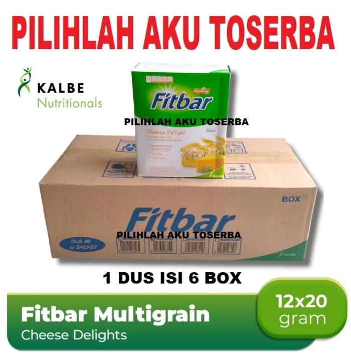Gambar Fitbar CHEESE DELIGHT Multigrain Cereal Bar isi 12 - ( HARGA 1 DUS ) dari Bring_id undefined Tokopedia