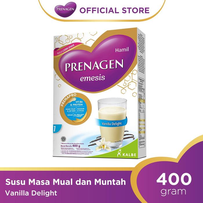 Gambar PRENAGEN EMESIS VANILLA DELIGHT 400 gr Susu Ibu Hamil | Susu Emesis dari toko rumah ta undefined Tokopedia