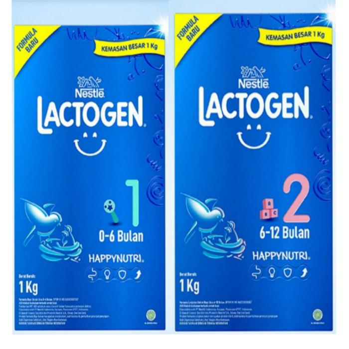 Gambar Susu Lactogen 1, 2 1kg 2024 dari SitiAisyah milkstore undefined Tokopedia