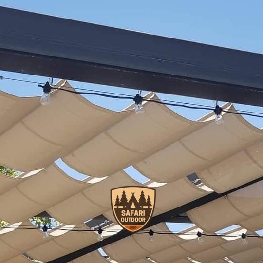 Gambar Sun Shade | Kanopi Gelombang 1x2 Meter | D300 Sukses Outdoor - Putih dari SafariOutdoor undefined Tokopedia