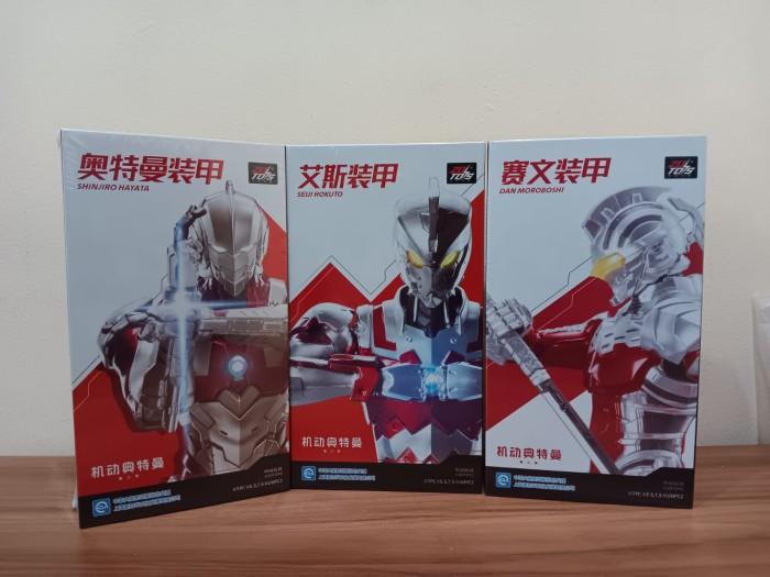 Gambar Zd Toys Ultra Ultraman Animated Man Series Original With Weapon Figure dari D'collektion undefined Tokopedia