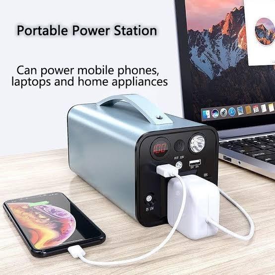 Gambar Portable Solar Generator Power Supply Station Genset 220V 69800Mah Qc dari CV. Mayar undefined Tokopedia