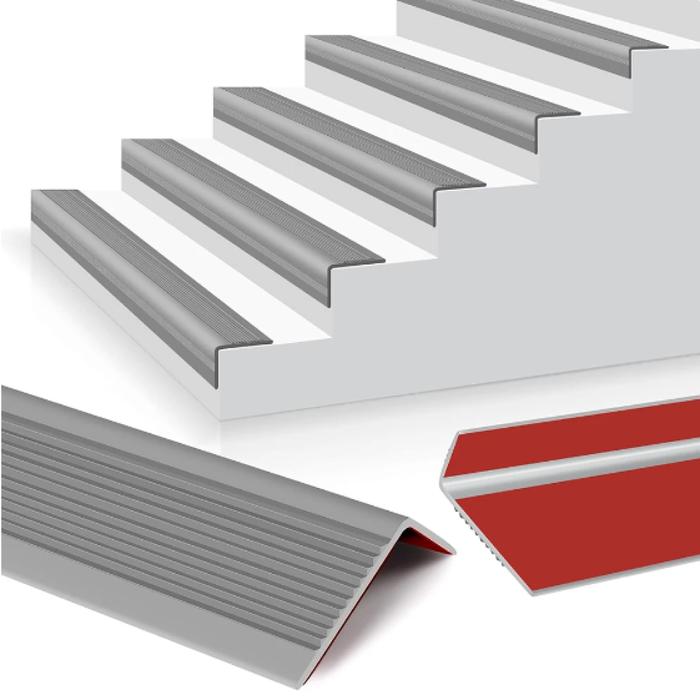 Gambar Karet Plastik Pelindung Keramik Tangga Step Nosing Anti Slip - Hitam dari KS & MayO Market Station undefined Tokopedia